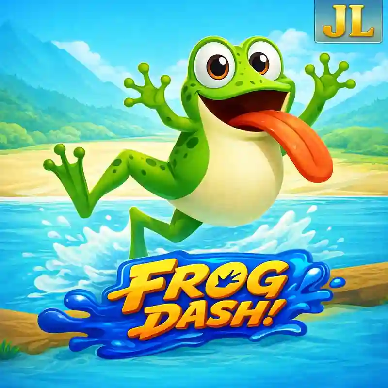 Frog Dash online casino slot game