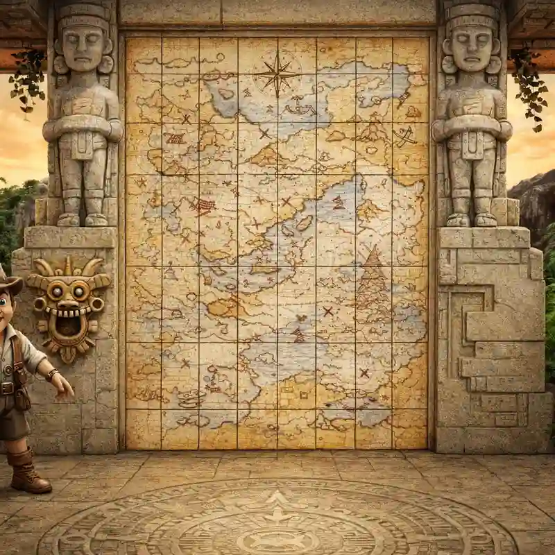 Gonzo Treasure Map Game Cover